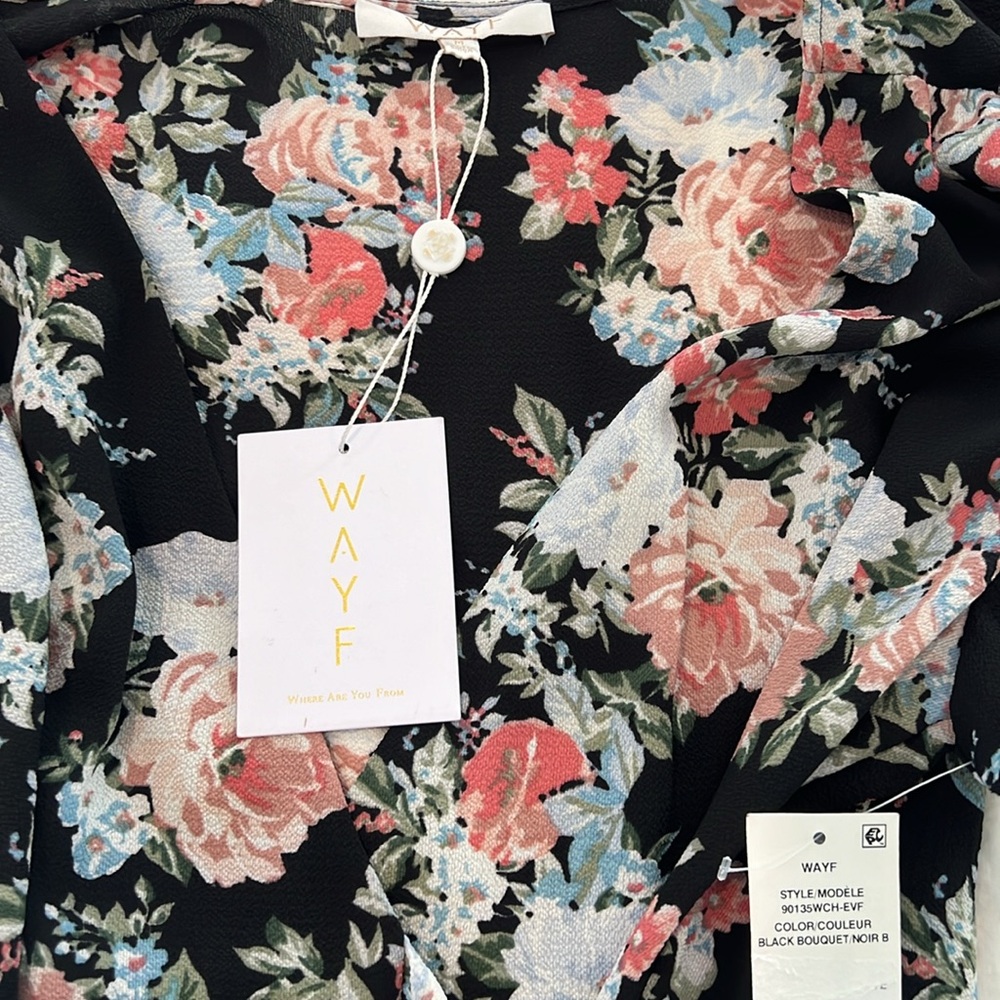 WAYF | Wrap Dress | Medium - Picture 6 of 6